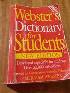 Image result for Webster English Dictionary
