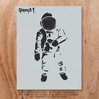 Image result for Spaceman Stencil