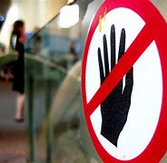 Image result for Don't Touch Sign Creative Common