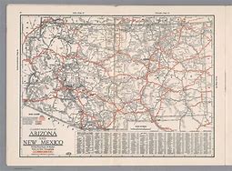 Image result for New Mexico Road Map Detailed