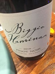 Image result for Biggio Hamina Pinot Noir