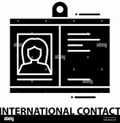 Image result for International Contact Sign