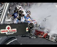 Image result for NASCAR Crash Kyle Larson Talladega