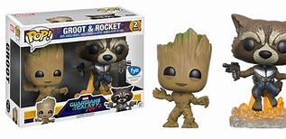 Image result for Rocket and Groot Funko Pop