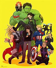 Image result for Avengers Fan Art Happy