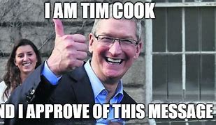 Image result for Tim Cook Keynote Meme