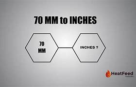 Image result for 70 Millimeters to Inches