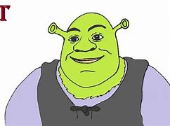 Image result for Shrek Meme Drawing
