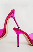 Image result for Pink Clear Shoes