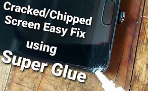 Image result for Super Glue On Cracked Glass On Phone