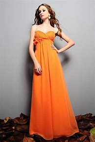 Image result for Vinyl Orange Dresses