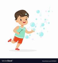 Image result for Little Boy Blowing Bubbles Anime