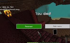 Image result for Minecraft Bedrock Death Screen