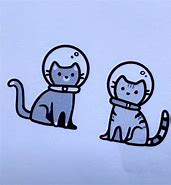Image result for Space Cat Doodle