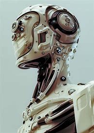 Image result for Female Robot Portrait