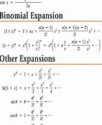 Image result for Binomial Expansion X 1