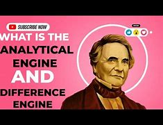Image result for Difference and Analytical Engine