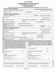 Image result for Louisiana Blank Birth Certificate