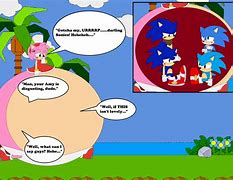 Image result for Amy Ate Sonic Tails and Knuckles