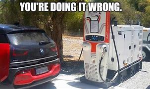 Image result for Self Charging Electric Car Meme