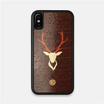 Image result for iPhone X Case Wood and Metal