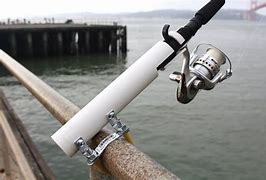 Image result for Pier Fishing Rod Holder