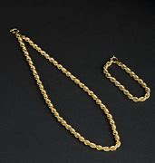 Image result for Matching Gold Necklace and Bracelet