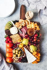 Image result for Easy Fruit and Cheese Platter