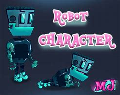 Image result for Robot Cartoon 2D