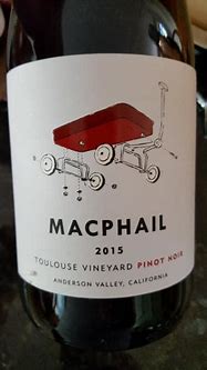 Image result for MacPhail Pinot Noir Pratt