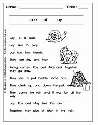 Image result for Free Printable 1st Grade Phonics Worksheets