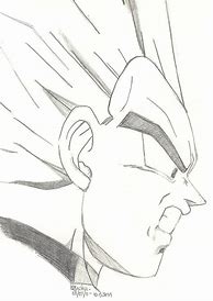 Image result for Dragon Ball Z Sketches Vegeta