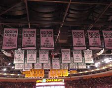Image result for Boston Garden Championship Banners