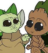 Image result for PNG Baby Yoda Groot