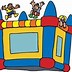 Image result for Bounce House Cartoon