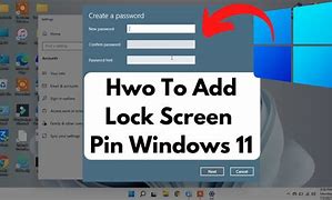 Image result for How to Set Lock Screen