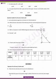 Image result for Maths Sample Paper Class 10