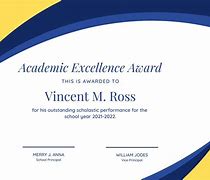 Image result for Academic Award Certificate