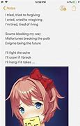 Image result for Get Out of My Head Sayori Meme