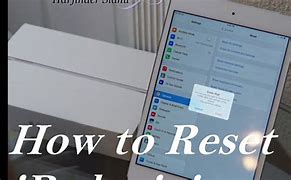 Image result for iPad Mini Reset to Factory