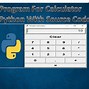 Image result for Python Calculator Program Code