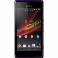 Image result for Sony White and Purple Phone