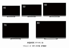 Image result for Sharp AQUOS 52 Inch TV