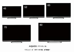 Image result for Sharp 46 AQUOS