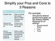 Image result for Pros and Cons Thesis Statement Examples