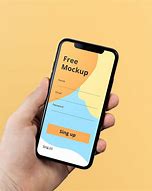 Image result for iPhone 8 Holding Mockup