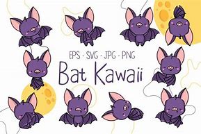 Image result for Cute Bat Kawaii Tattoo