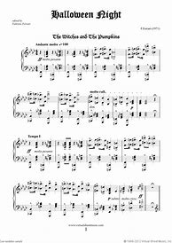Image result for Halloween Piano Sheet Music