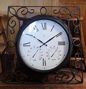Image result for Wrought Iron Wall Clocks Large