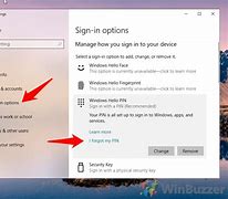 Image result for Windows Sign in Issue Forgot Pin